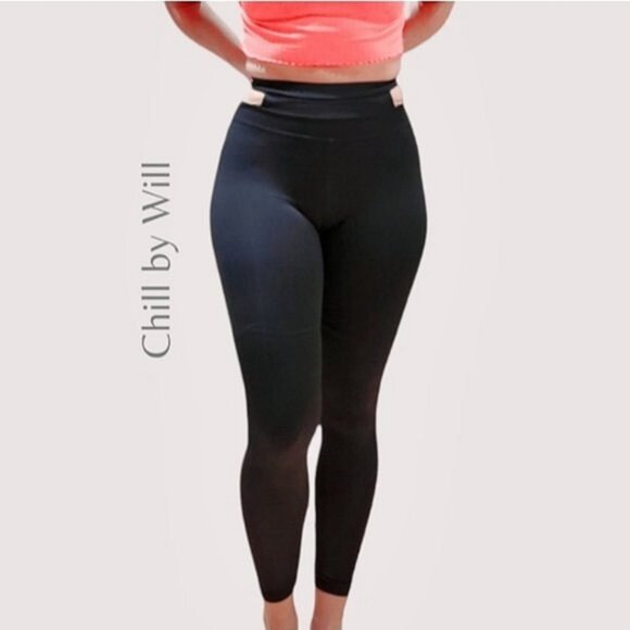 CHILL by WILL•Ankle Leggings with Cut-out Waist- XS - Picture 1 of 13